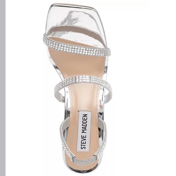 Steve Madden Rhinestone Strappy Sandal - Picture 4 of 5
